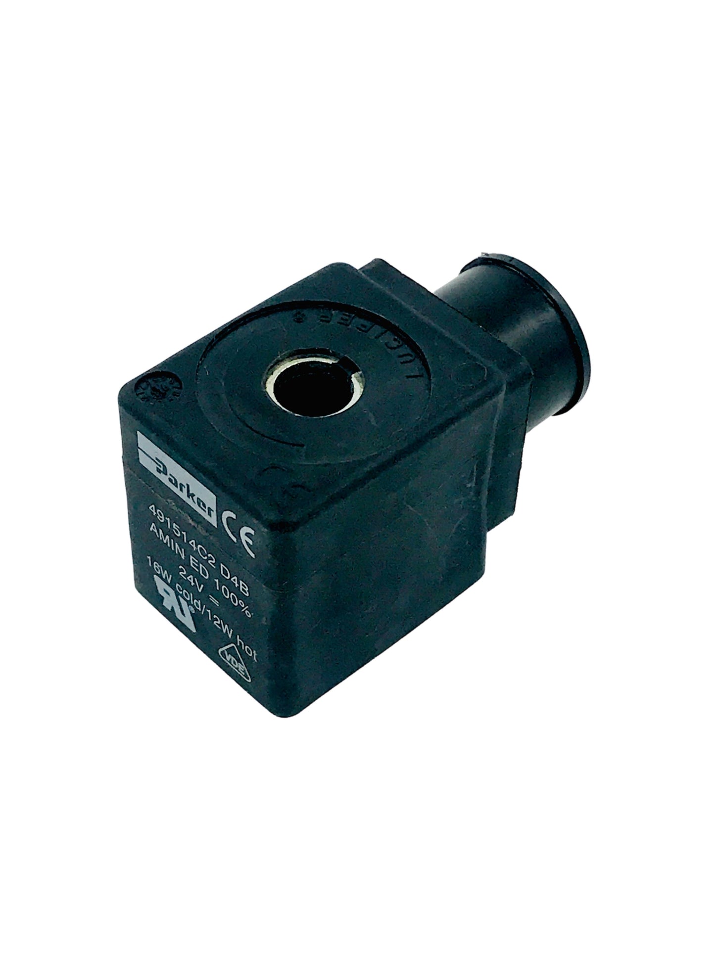 Solenoid Coil - Parker Lucifer 24V 16/12w DC (491514C2 D4B)