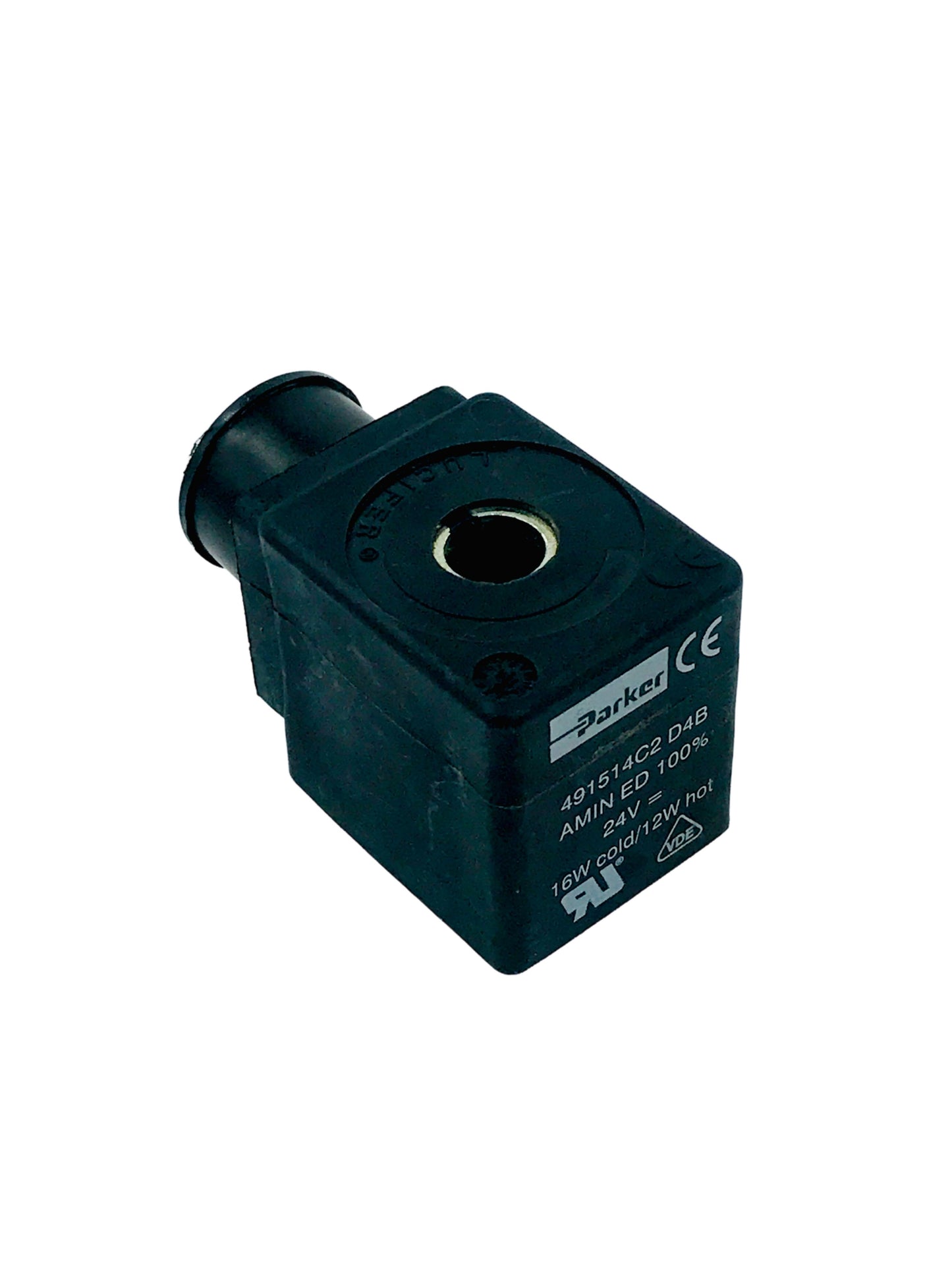 Solenoid Coil - Parker Lucifer 24V 16/12w DC (491514C2 D4B)