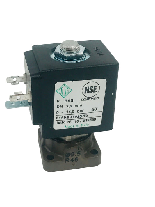 Solenoid - ODE Solenoid Valve, 2-Way, 230V 8w 50/60Hz (Peek Plastic)