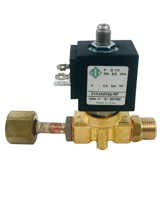 KVDW - 3-way steam valve assembly Spirit, orifice 5.5mm, 230V; ODE