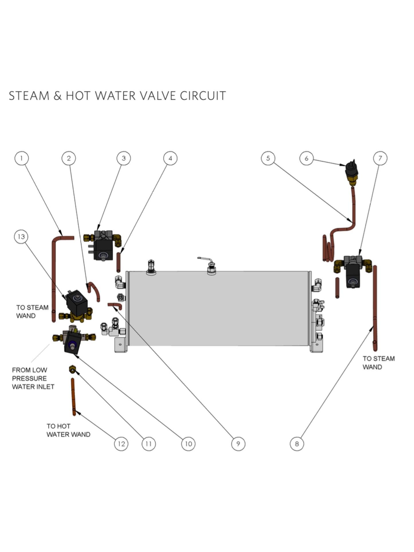 Slayer - ELTEK Pressure Transducer Tube, Steam