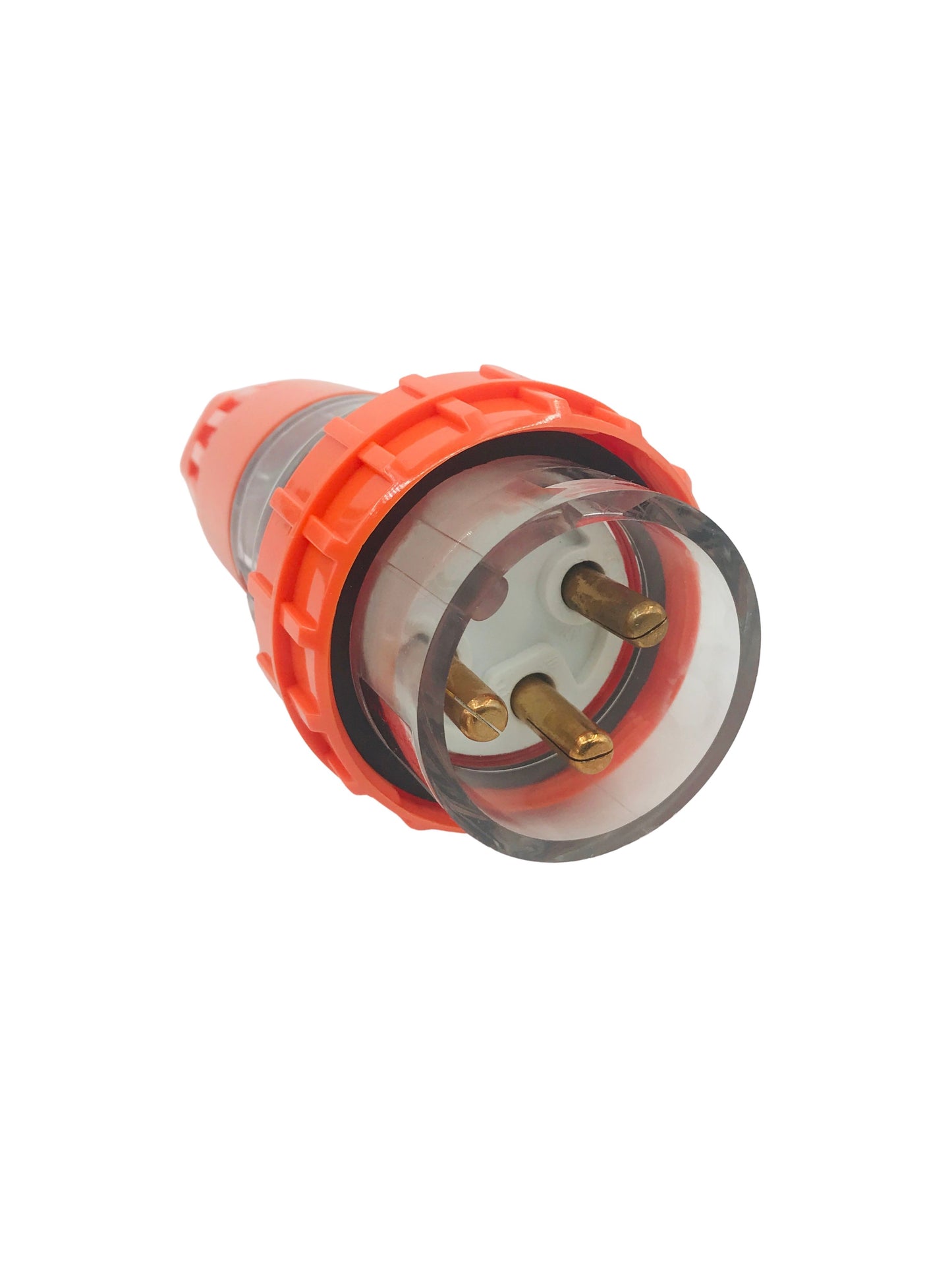 SPARKELEC - 3-Pin 32amp Single Phase, Round Straight Plug,  IP66