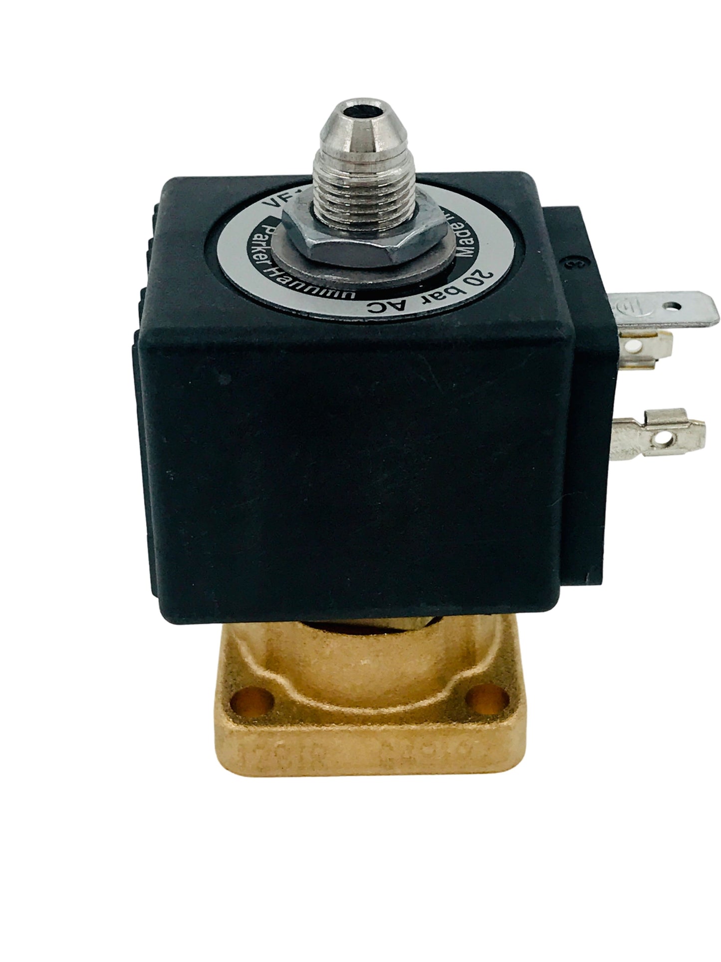 Solenoid - Parker, Flat base solenoid, 3-way 1/8" 230v, 50/60Hz