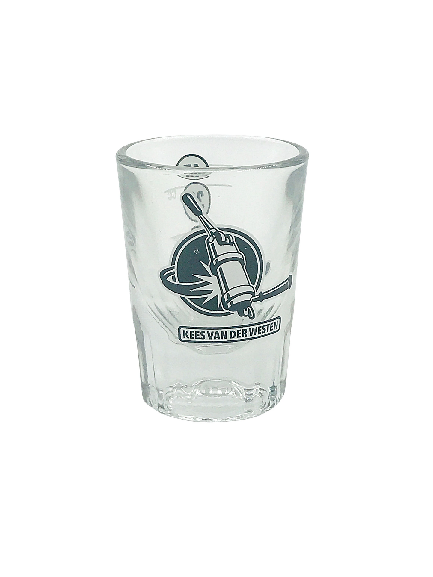 KVDW - Shot glass, Kees Van Der Western Logo